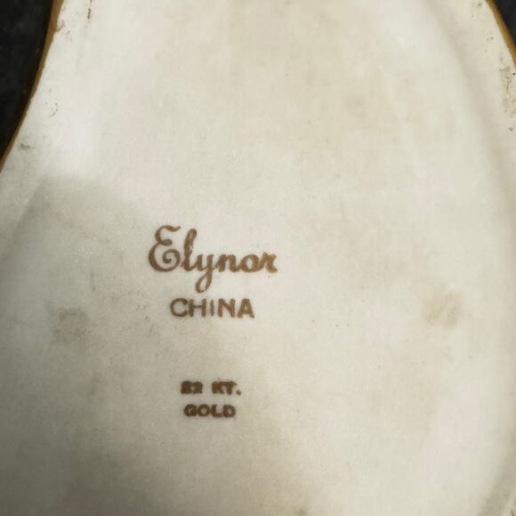 VTG Elynor China 24-Karat Gold-Plated Lidded Dish Vintage MCM Hollywood Regency - Picture 5 of 11